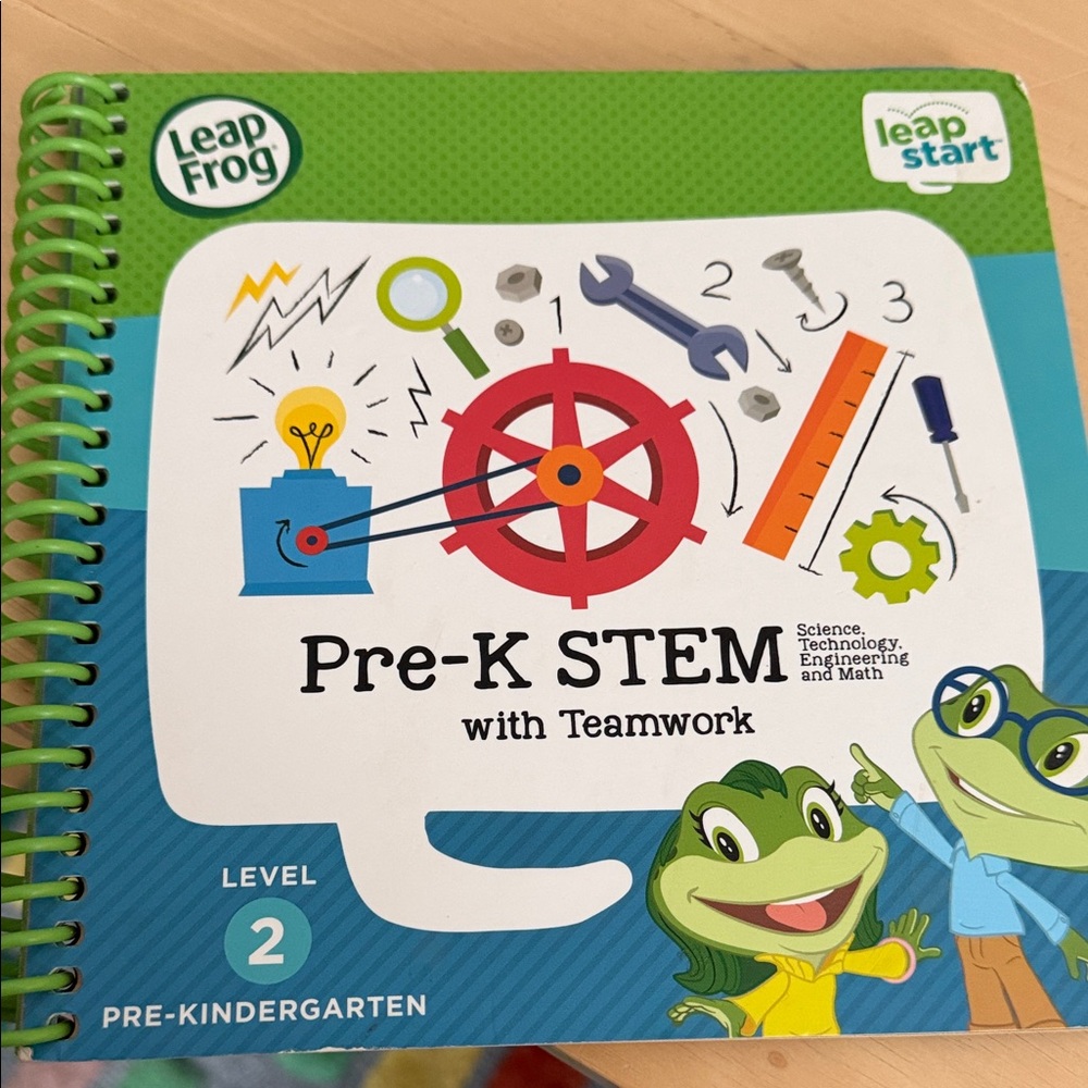 LeapFrog Pre-K STEM Learning Book with Teamwork